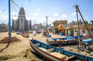 Poonthura, Kerala, India