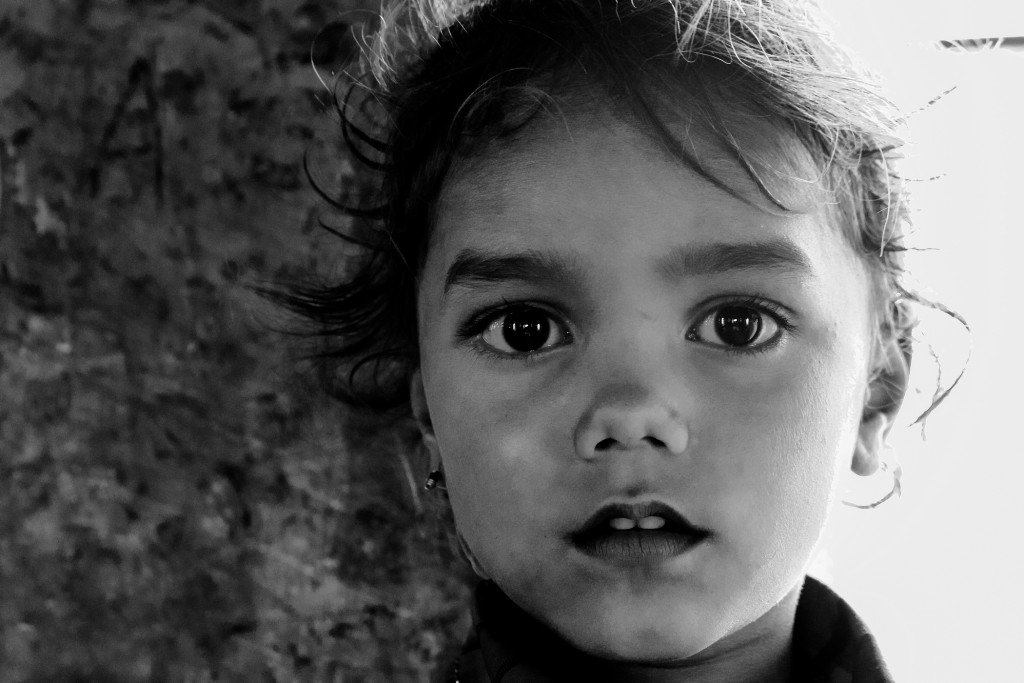 Little girl portrait, Chittorgarh, Rajasthan, India
